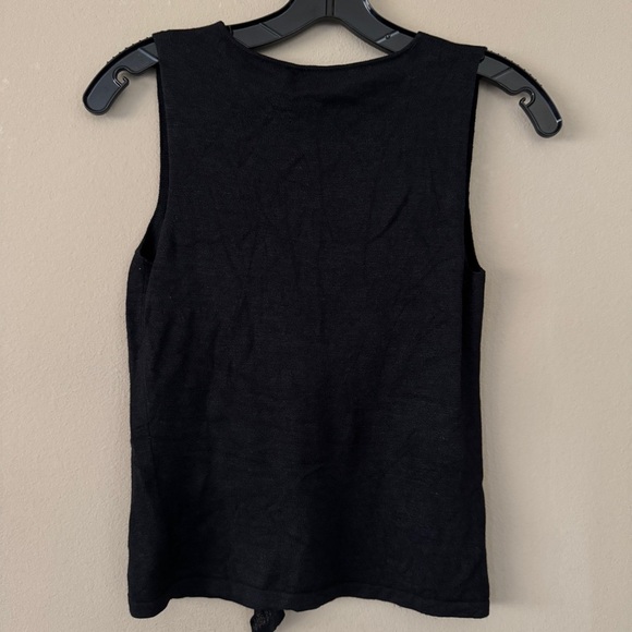 Banana Republic Silk Blend Ruffle Front Tank XS - Picture 3 of 5